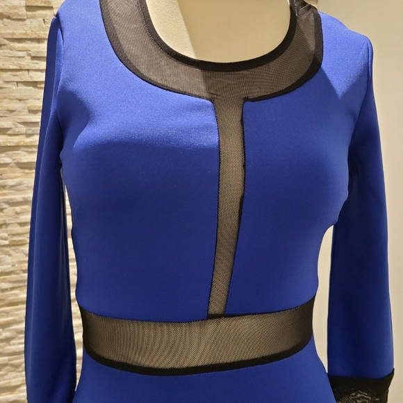 VENUS SHEER STRETCH DRESS - Picture 6 of 6